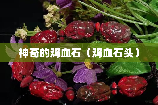 神奇的雞血石（雞血石頭）