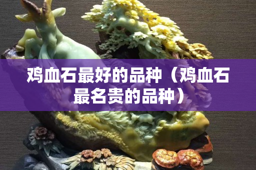 雞血石最好的品種（雞血石最名貴的品種）