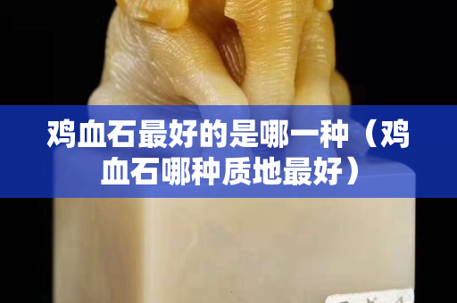 雞血石最好的是哪一種（雞血石哪種質(zhì)地最好）