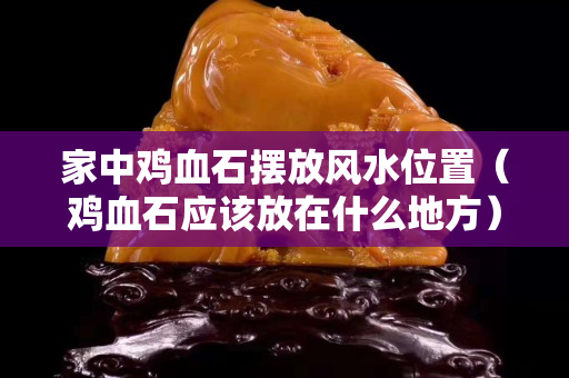 家中雞血石擺放風(fēng)水位置（雞血石應(yīng)該放在什么地方）