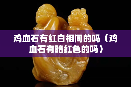 雞血石有紅白相間的嗎（雞血石有暗紅色的嗎）