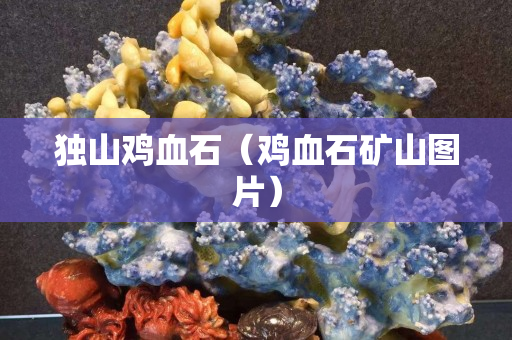 獨山雞血石（雞血石礦山圖片）