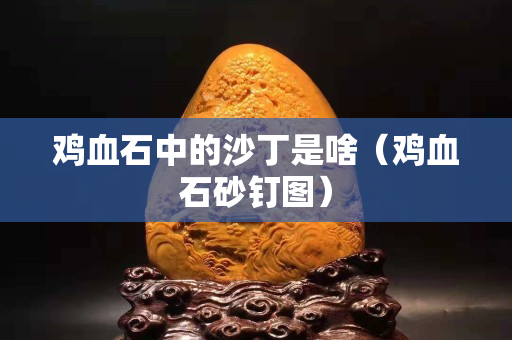 雞血石中的沙丁是啥（雞血石砂釘圖）