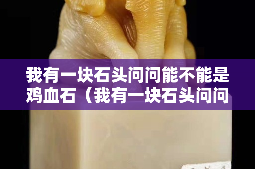 我有一塊石頭問問能不能是雞血石（我有一塊石頭問問能不能是雞血石呢）