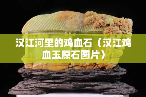 漢江河里的雞血石（漢江雞血玉原石圖片）