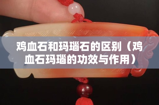 雞血石和瑪瑙石的區(qū)別（雞血石瑪瑙的功效與作用）