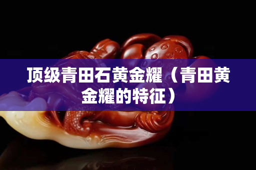 頂級青田石黃金耀（青田黃金耀的特征）