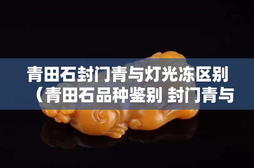 青田石封門青與燈光凍區別（青田石品種鑒別 封門青與青田凍石）
