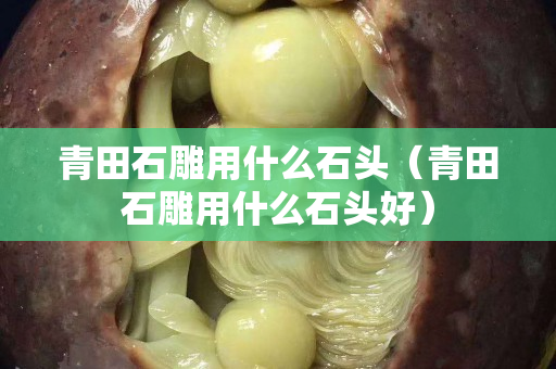 青田石雕用什么石頭（青田石雕用什么石頭好）