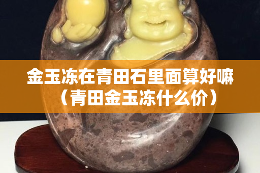 金玉凍在青田石里面算好嘛（青田金玉凍什么價）