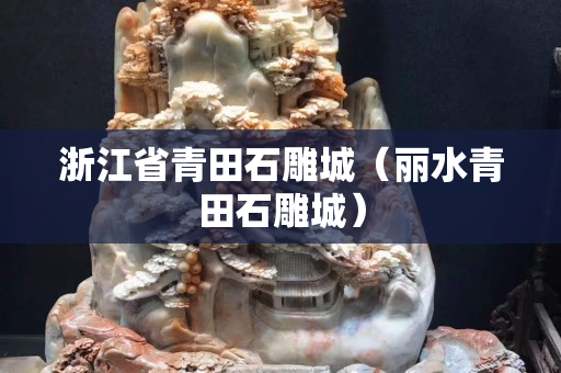 浙江省青田石雕城（麗水青田石雕城）