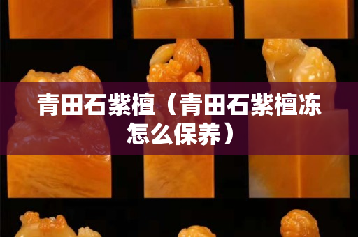 青田石紫檀（青田石紫檀凍怎么保養(yǎng)）