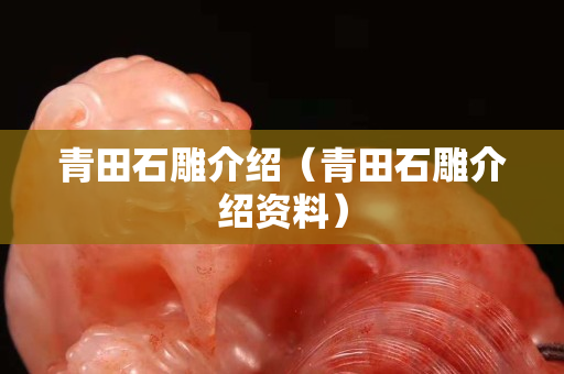 青田石雕介紹（青田石雕介紹資料）
