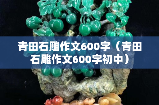 青田石雕作文600字（青田石雕作文600字初中）