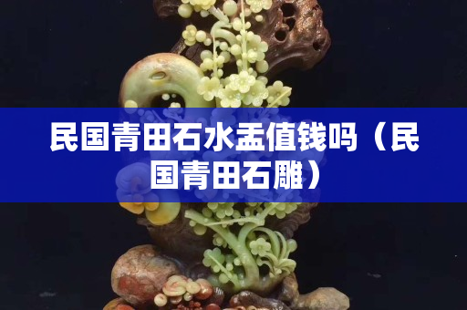 民國青田石水盂值錢嗎（民國青田石雕）