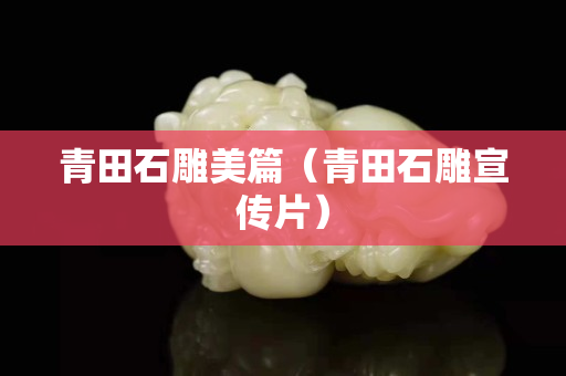 青田石雕美篇（青田石雕宣傳片）