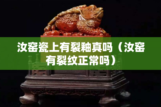 汝窯瓷上有裂釉真嗎（汝窯有裂紋正常嗎）