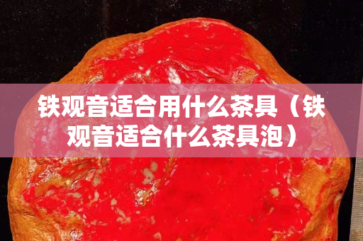 鐵觀音適合用什么茶具（鐵觀音適合什么茶具泡）