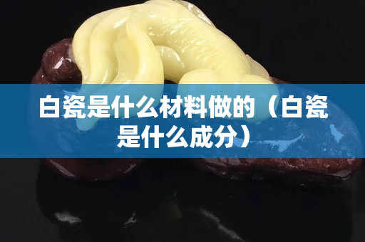 白瓷是什么材料做的（白瓷是什么成分）
