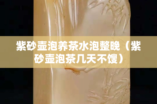 紫砂壺泡養(yǎng)茶水泡整晚（紫砂壺泡茶幾天不餿）