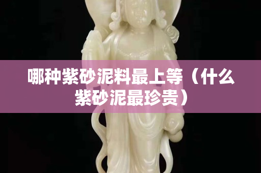 哪種紫砂泥料最上等（什么紫砂泥最珍貴）