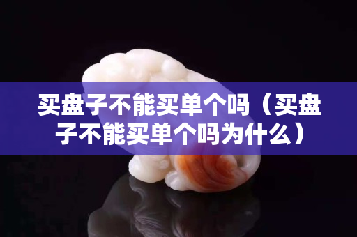 買盤子不能買單個嗎（買盤子不能買單個嗎為什么）