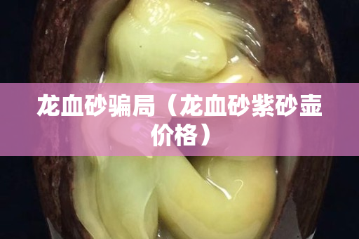 龍血砂騙局（龍血砂紫砂壺價格）
