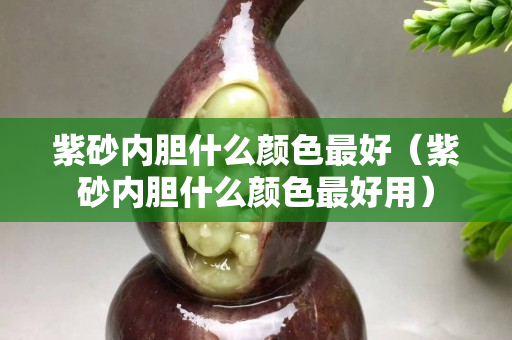 紫砂內(nèi)膽什么顏色最好（紫砂內(nèi)膽什么顏色最好用）