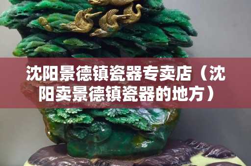 沈陽景德鎮瓷器專賣店（沈陽賣景德鎮瓷器的地方）