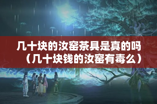 幾十塊的汝窯茶具是真的嗎（幾十塊錢的汝窯有毒么）