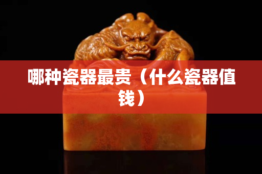 哪種瓷器最貴（什么瓷器值錢）
