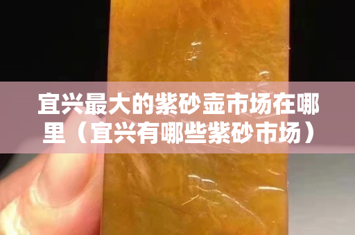 宜興最大的紫砂壺市場在哪里（宜興有哪些紫砂市場）