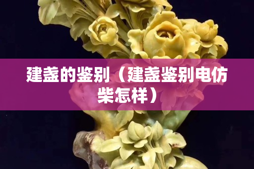 建盞的鑒別（建盞鑒別電仿柴怎樣）