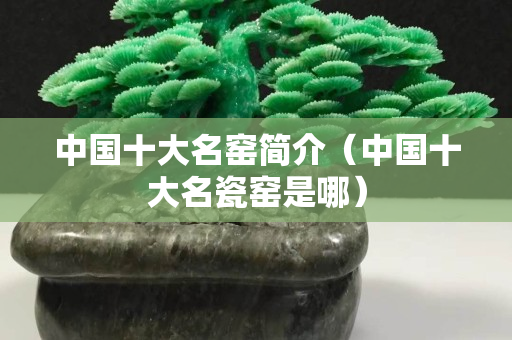 中國十大名窯簡介（中國十大名瓷窯是哪）