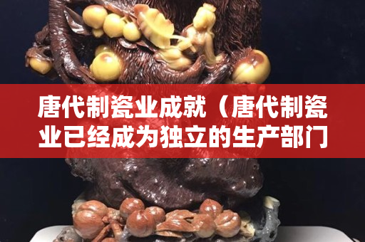 唐代制瓷業成就（唐代制瓷業已經成為獨立的生產部門）