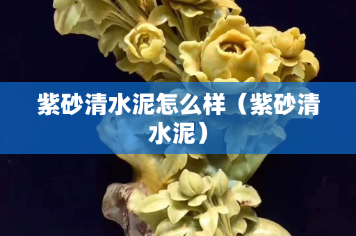 紫砂清水泥怎么樣（紫砂清水泥）