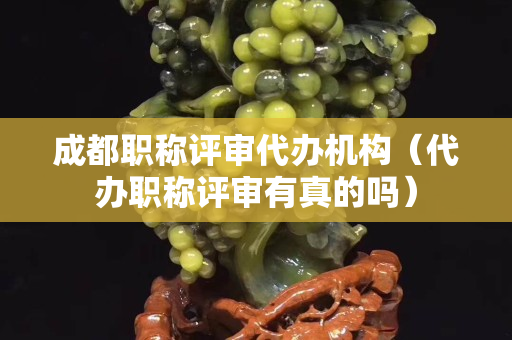 成都職稱評審代辦機構（代辦職稱評審有真的嗎）