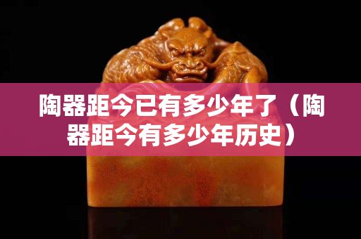 陶器距今已有多少年了（陶器距今有多少年歷史）