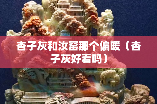 杏子灰和汝窯那個偏暖（杏子灰好看嗎）