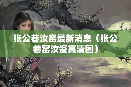 張公巷汝窯最新消息（張公巷窯汝瓷高清圖）