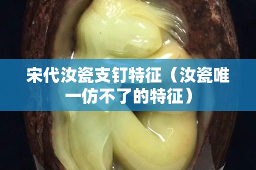 宋代汝瓷支釘特征（汝瓷唯一仿不了的特征）