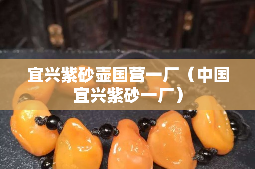 宜興紫砂壺國營一廠（中國宜興紫砂一廠）