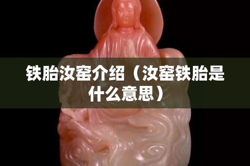 鐵胎汝窯介紹（汝窯鐵胎是什么意思）