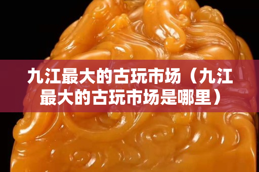 九江最大的古玩市場（九江最大的古玩市場是哪里）