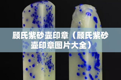 顧氏紫砂壺印章（顧氏紫砂壺印章圖片大全）