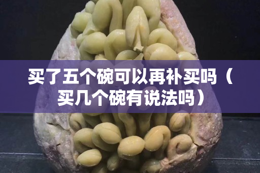 買了五個(gè)碗可以再補(bǔ)買嗎（買幾個(gè)碗有說法嗎）