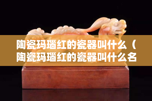 陶瓷瑪瑙紅的瓷器叫什么（陶瓷瑪瑙紅的瓷器叫什么名字）