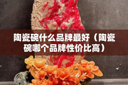 陶瓷碗什么品牌最好（陶瓷碗哪個品牌性價比高）