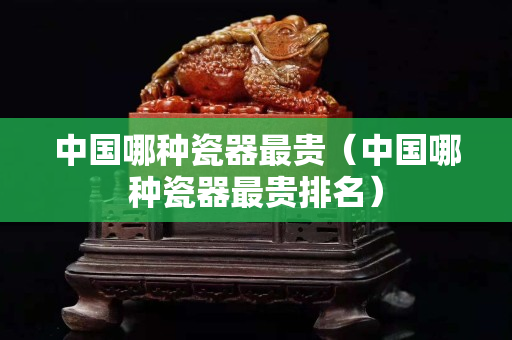 中國哪種瓷器最貴（中國哪種瓷器最貴排名）