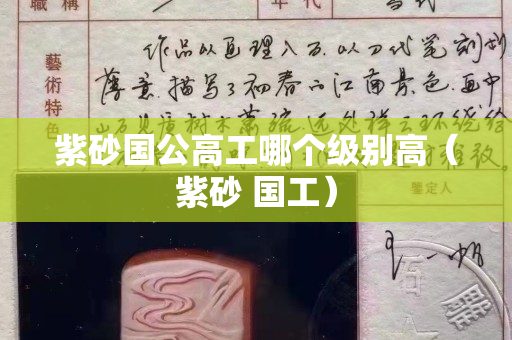 紫砂國公高工哪個級別高（紫砂 國工）